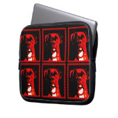 Boxerhundneopren-Laptop-Hülse Laptopschutzhülle (Vorderseite Links)