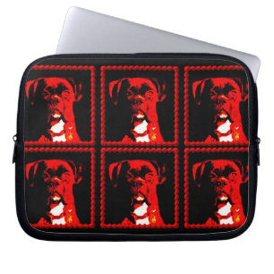 Boxerhundneopren-Laptop-Hülse Laptopschutzhülle