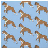 Boxerhundstoff Stoff (Muster)