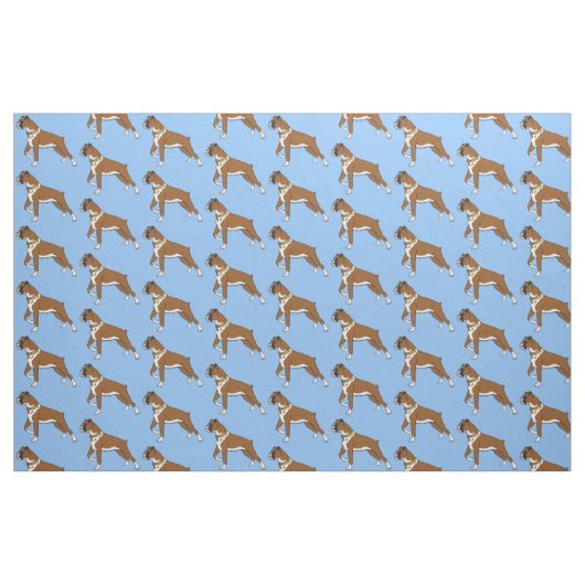 Boxerhundstoff Stoff (Fat Quarter (45,7 x 55,9 cm))