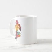 Boxerin Kaffeetasse (Vorderseite Links)
