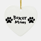 Boxermamma Keramikornament (Vorne)