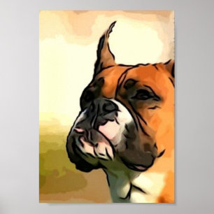 Boxerplakat Poster