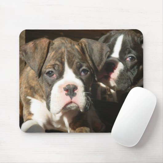 Boxerpuppen Mousepad (Mit Mouse)