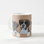 Boxers Dog Tasse Cup (Vorderseite Links)