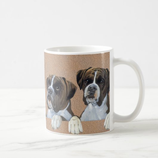 Boxers Dog Tasse Cup (Rechts)