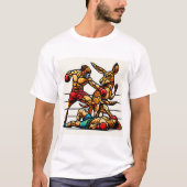 Boxers Kangaroo Showdown T-Shirt (Vorderseite)