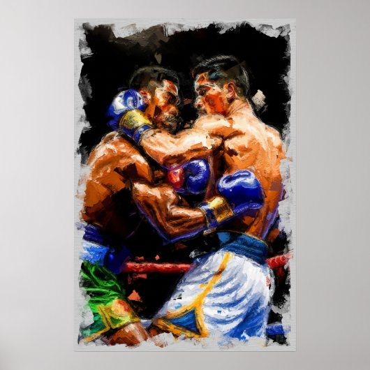 Boxers - Leinwand Art Print Poster (Vorne)