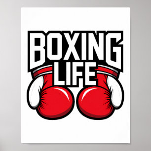 Boxertraining für sportliche Boxer Poster