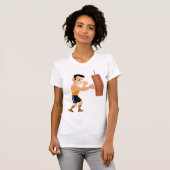 Boxertraining mit Stanzbeutel T-Shirt (Vorne ganz)