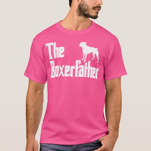 Boxervater Funny Boxer Vater Shirt Männer Geschenk (Vorderseite)