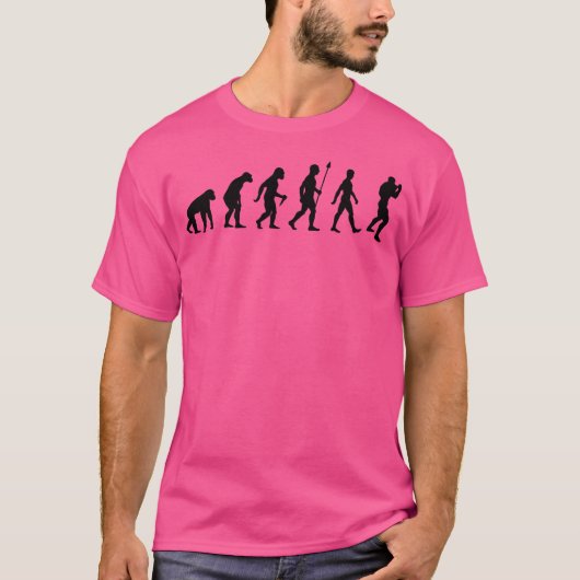 Boxerversion der menschlichen Evolution T-Shirt (Vorderseite)