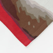 Boxerwelpe Fleecedecke (Ecke)