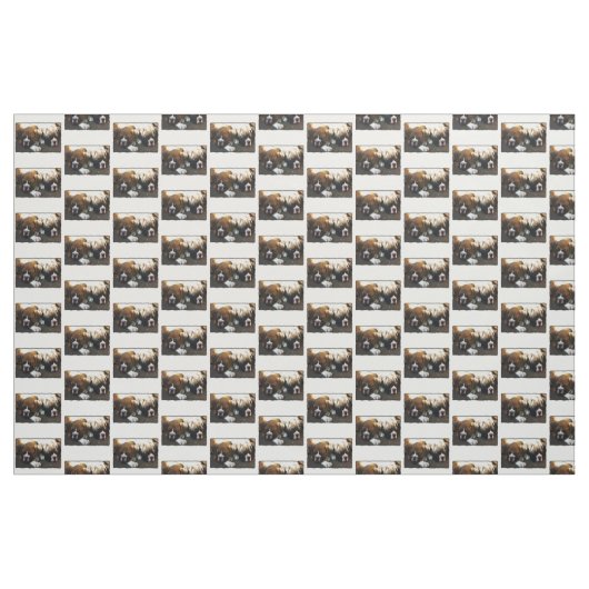 Boxerwelpe Gewohnheits-Gewebe Stoff (Fat Quarter (45,7 x 55,9 cm))