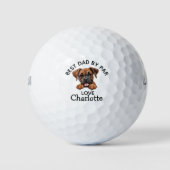 Boxerwelpe golfball (Vorderseite)