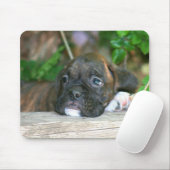 Boxerwelpe mousepad (Mit Mouse)