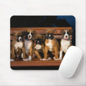 Boxerwelpen-Mausunterlage Mousepad (Mit Mouse)