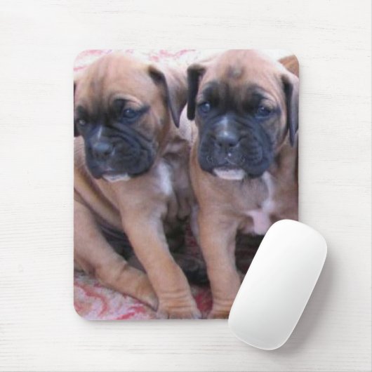 Boxerwelpen mousepad (Mit Mouse)