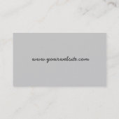 Boxerwelpen-Visitenkarte Visitenkarte (Rückseite)