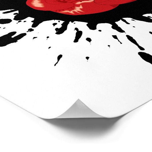 Boxexplosion Poster (Ecke)