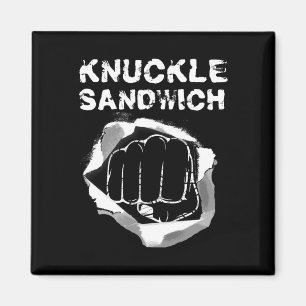 Boxfaustpunch Knuckle Sandwich Boxer Fighter Magnet