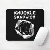 Boxfaustpunch Knuckle Sandwich Boxer Fighter Mousepad (Mit Mouse)