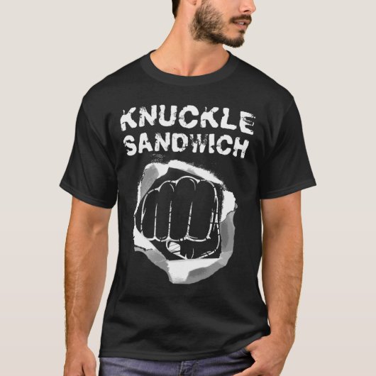 Boxfaustpunch Knuckle Sandwich Boxer Fighter T-Shirt (Vorderseite)
