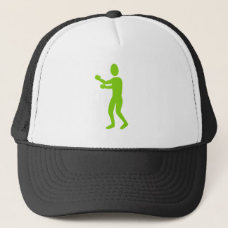 Boxfigur: Martian Green Truckerkappe