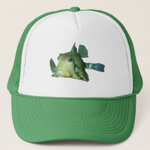 Boxfish - Abstraktes Design - Aus einem Foto schne Truckerkappe