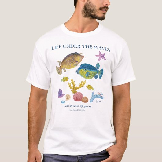 Boxfish and More | Ocean Life T-Shirt (Vorderseite)