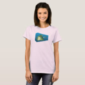 Boxfish - Designgradientenblauer Hintergrund | T-Shirt (Vorne ganz)