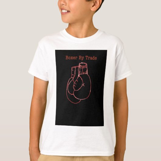 Boxgloves Fight Fan Geschenk oder Weihnachten T-Shirt (Vorderseite)