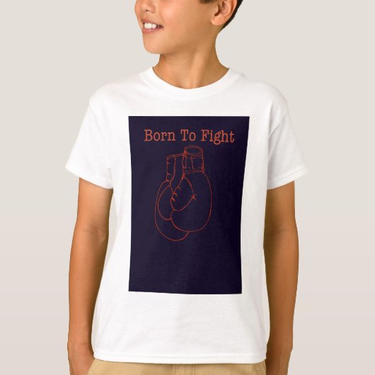 Boxgloves Fight Fan Geschenk oder Weihnachten T-Shirt (Vorderseite)