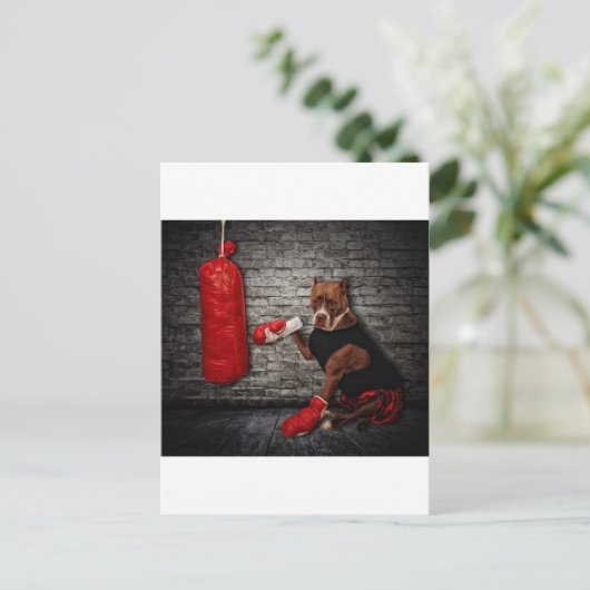 Boxgrube Postkarte (Stehend Vorderseite)