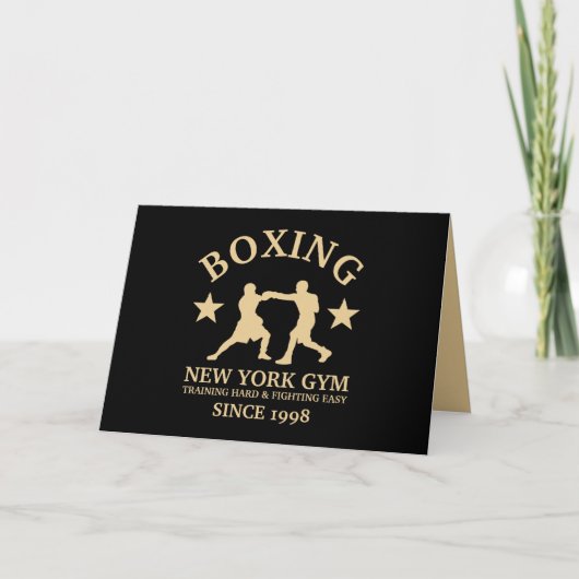 Boxgym, Pro Fighters Karte (Vorderseite)