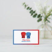 Boxgym Visitenkarte (Stehend Vorderseite)