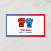 Boxgym Visitenkarte (Vorderseite)