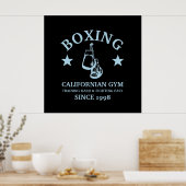 Boxgymnastik, Pro Handschuhe Poster (Küche)