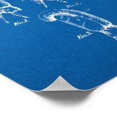 Boxhandpatent - Blueprint Poster (Ecke)