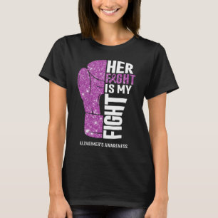 Boxhandschuhe Alzheimer-Kämpfer T-Shirt
