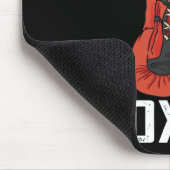Boxhandschuhe, angetrieben durch Boxing Boxer Kick Mousepad (Ecke)