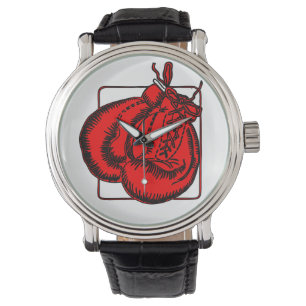 Boxhandschuhe Armbanduhr