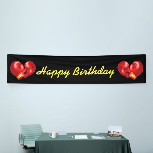 Boxhandschuhe Banner (Messeveranstaltung)