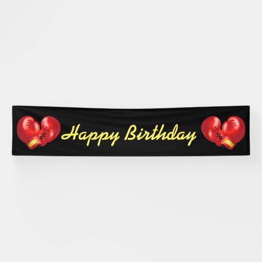 Boxhandschuhe Banner (Horizontal)