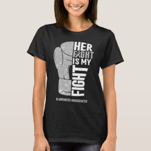 Boxhandschuhe Blindheitskrieger T-Shirt