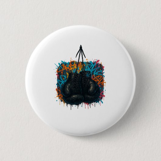 Boxhandschuhe Boxsport Athletik Button (Vorderseite)