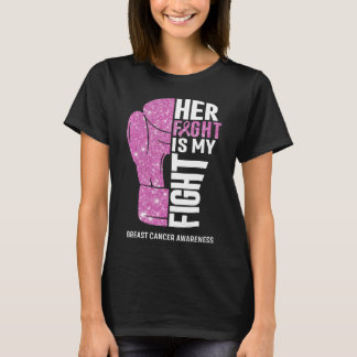 Boxhandschuhe Brustkrebs-Krieger T-Shirt