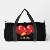 Boxhandschuhe Design Duffel Bag Duffle Bag (Vorderseite)