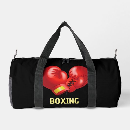 Boxhandschuhe Design Duffel Bag Duffle Bag (Rückseite)