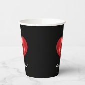 Boxhandschuhe Design Paper Cup Pappbecher (Links)